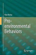 Pro-environmental behaviors