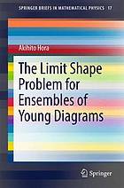 The limit shape problem for ensembles of young diagrams