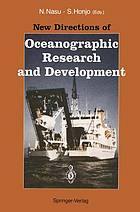 New directions of oceanographic research and development