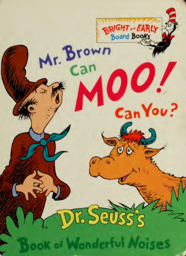 Mr. Brown Can Moo! Can You?