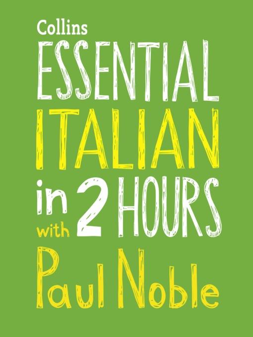 Essential Italian in Two Hours