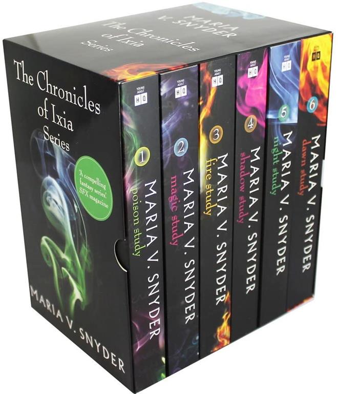Chronicles Of Ixia 6 Book Set: Poison Study / Magic Study / Fire Study / Shadow Study / Night Study / Dawn Study