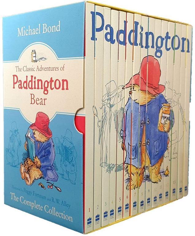 The Classic Adventures Of Paddington Bear The Complete Collection (15 Book Set Slipcase Edition)