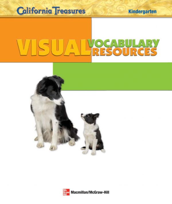 Treasures Visual Vocabulary Resources Kindergarten