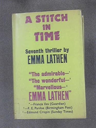 A Stitch in Time