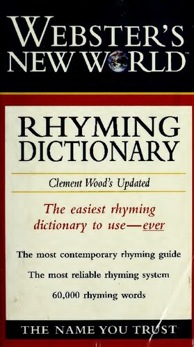Rhyming Dictionary