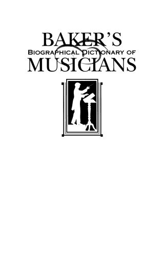 Baker's Biographical Dictionary of Musicians