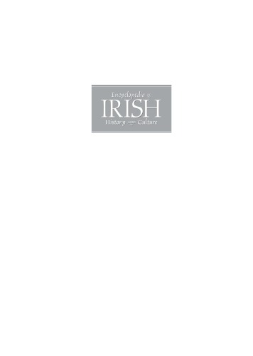 Encyclopedia Of Irish History And Culture