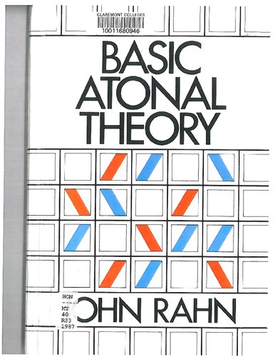 Basic Atonal Theory