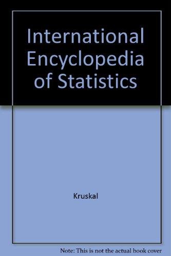 International Encyclopedia of Statistics, 2