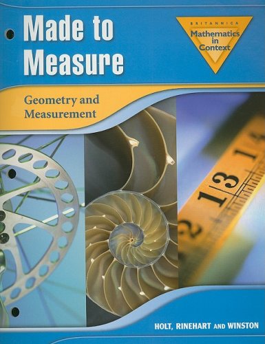 Britannica Mathematics in Context Made to Measure