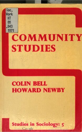 Community Studies