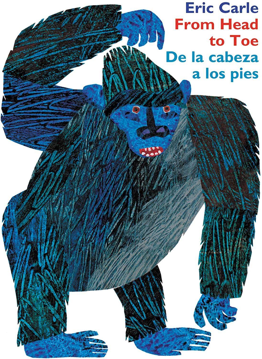 From Head to Toe/De la cabeza a los pies Board Book: Bilingual Spanish/English