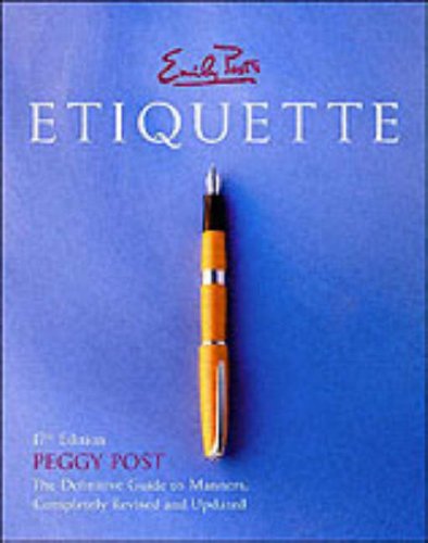Emily Post's Etiquette