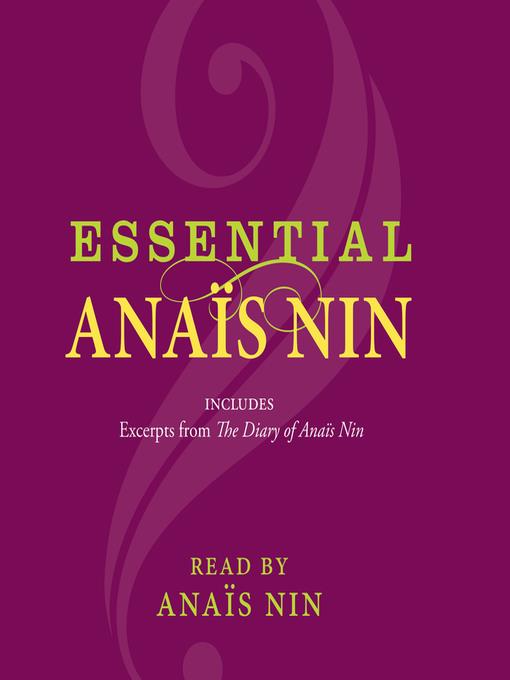 Essential Anaïs Nin