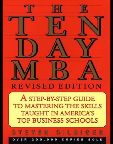 The Ten-Day MBA