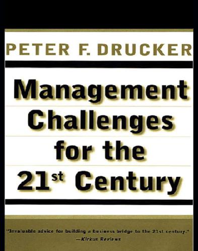 Management Challenges for the 21st Century