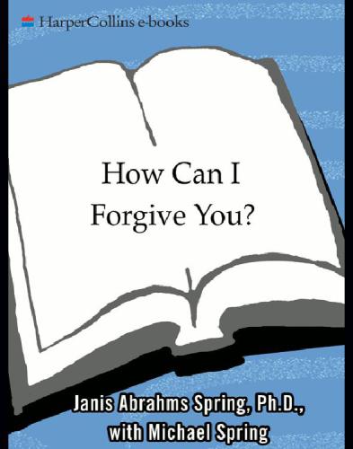 How Can I Forgive You?