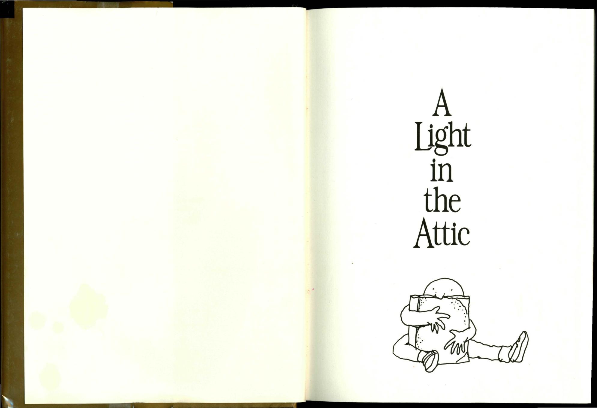 A Light in the Attic Special Edition with 12 Extra Poems