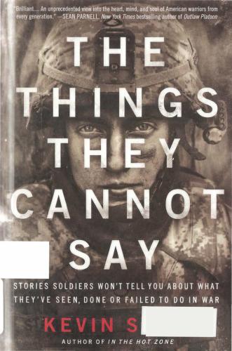 Things They Cannot Say