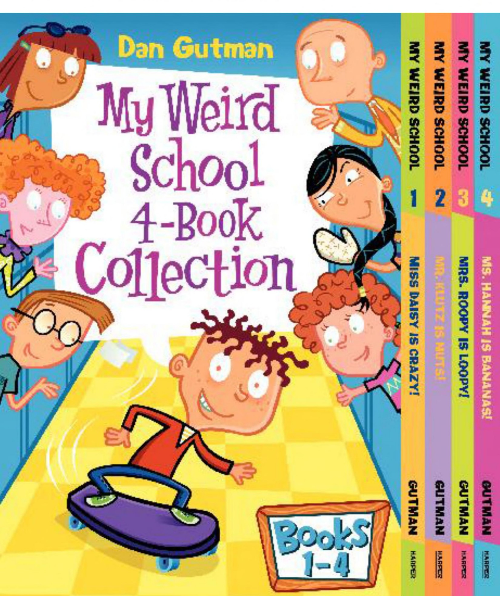 My Weird School 4-Book Collection with Bonus Material