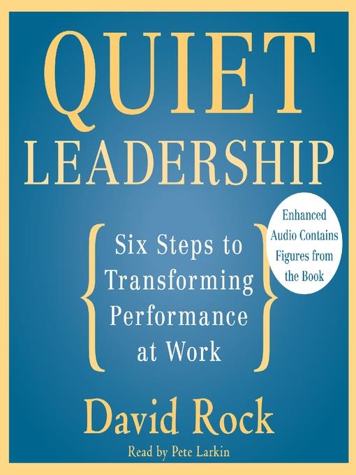 Quiet Leadership