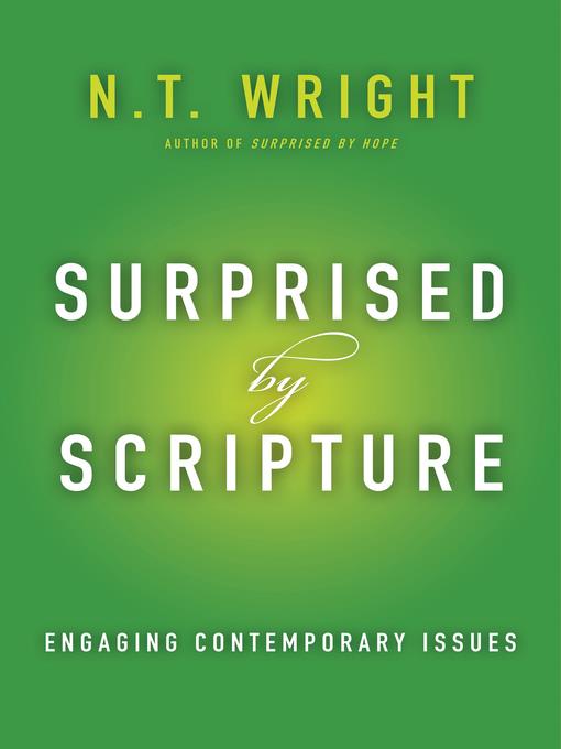 Surprised by Scripture