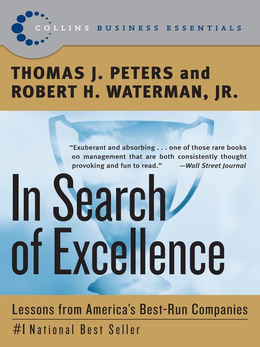 In Search of Excellence