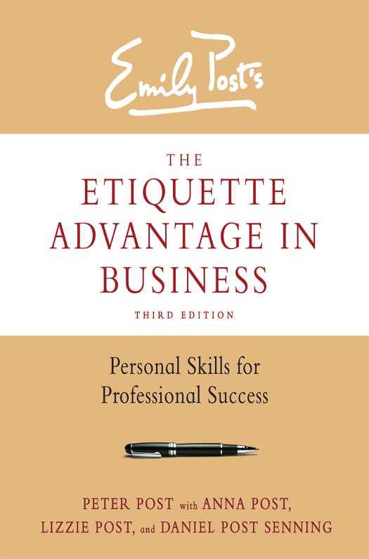 The Etiquette Advantage in Business