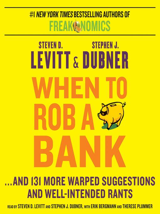 When to Rob a Bank
