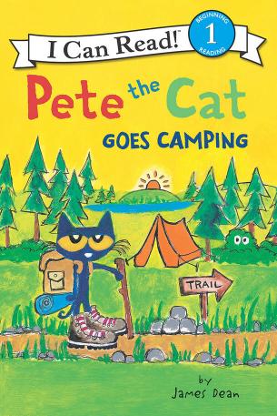 Pete the Cat Goes Camping