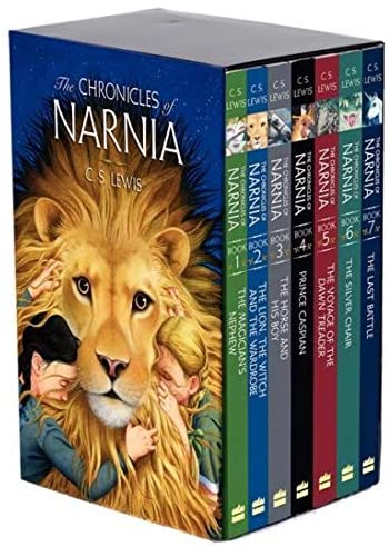 The Chronicles of Narnia 8-Book Box Set + Trivia Book