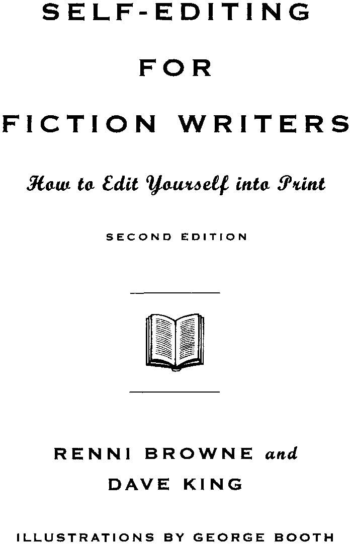 Self-Editing for Fiction Writers