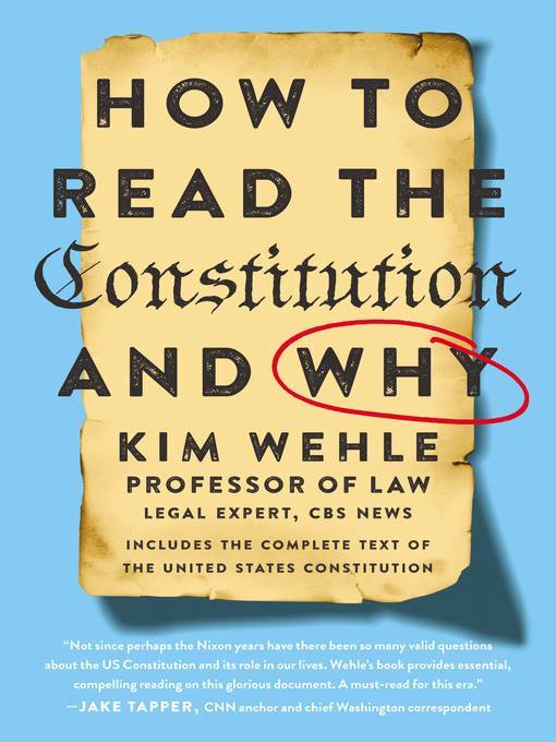 How to Read the Constitution—and Why