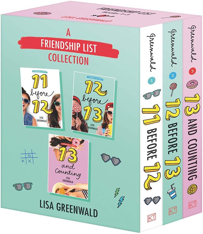 A Friendship List Collection 3-Book Box Set: 11 Before 12, 12 Before 13, 13 and Counting