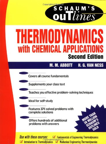 Schaum's Outline of Thermodynamics with Chemical Applications