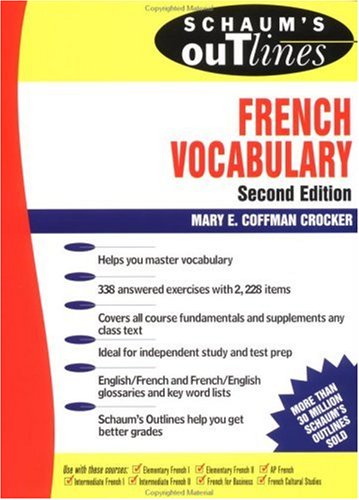 Schaum's Outline of French Vocabulary