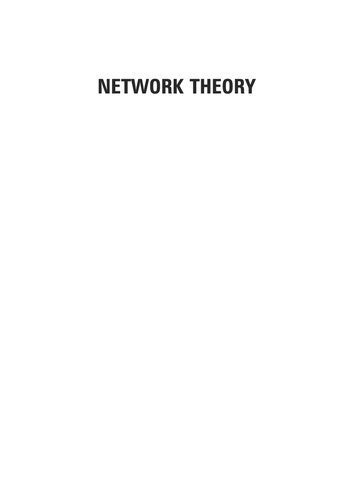 Network Theory (Bput)