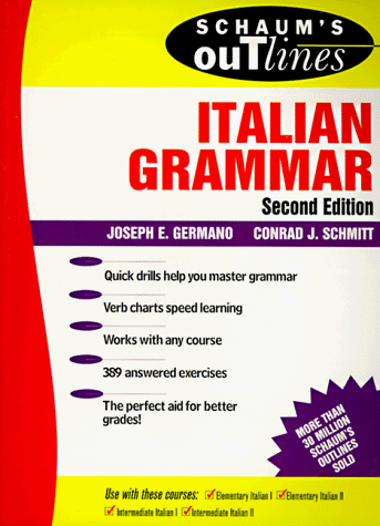 Schaum's Outline Of Italian Grammar