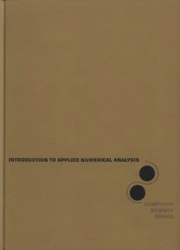 Introduction to Applied Numerical Analysis