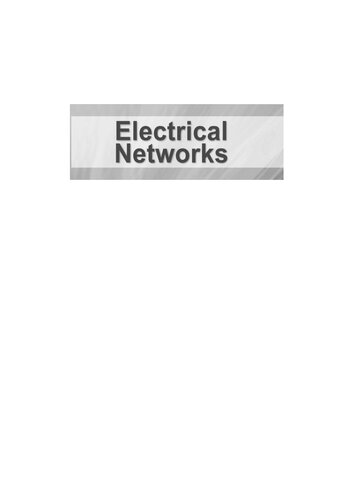 Electrical Networks