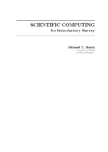 Scientific Computing