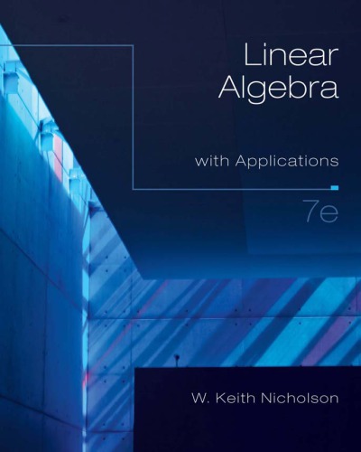 Linear Algebra with Applications(7th Edition)