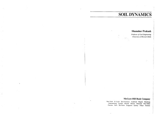 Soil Dynamics