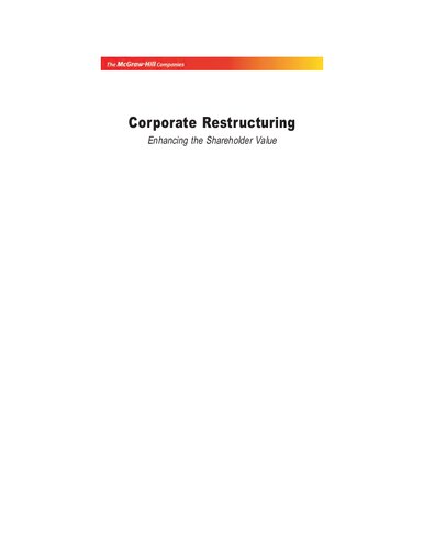 Corporate Restructuring