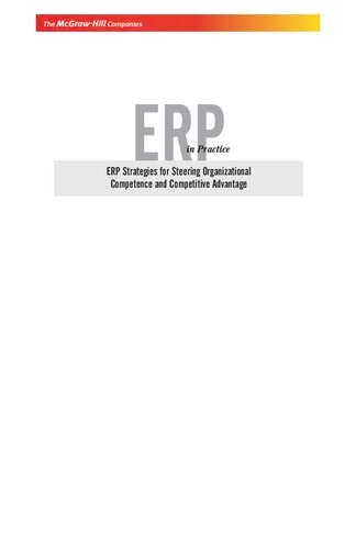 Erp in Practice