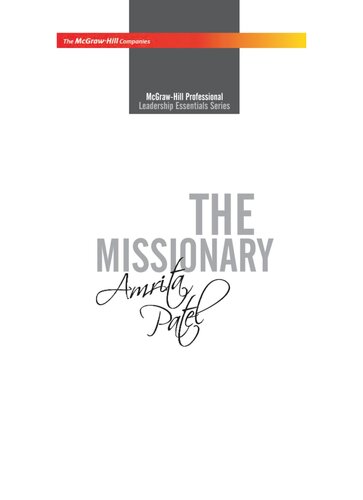 The Missionary: Amrita Patel