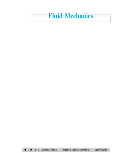 Fluid Mechanics