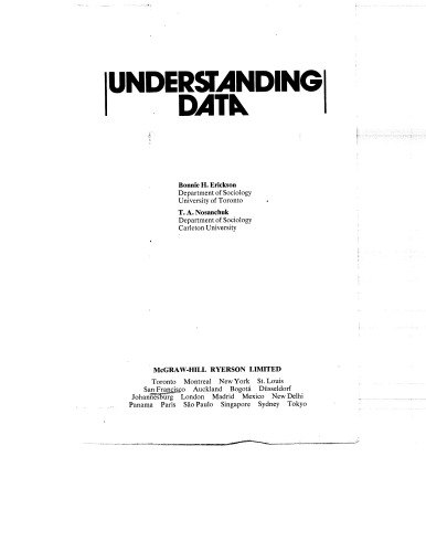 Understanding Data