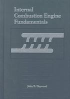 Internal Combustion Engine Fundamentals.